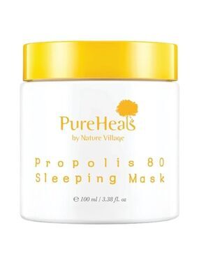 PureHeals by Nature Village Propolis 80 Sleeping Mask Full Size NIB